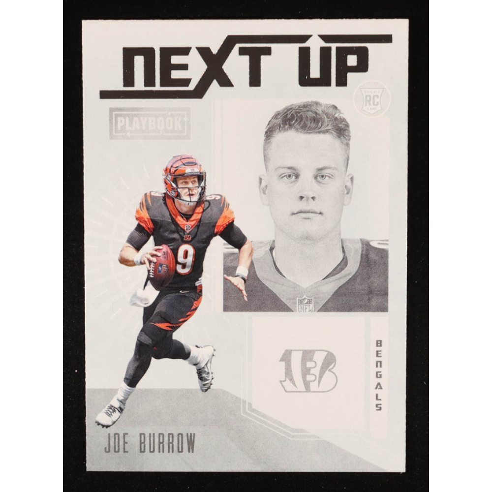 Joe Burrow 2020 Panini Playbook Next Up #1 RC at PristineAuction.com
