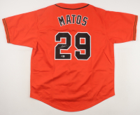 Luis Matos Signed Jersey (Beckett) at PristineAuction.com