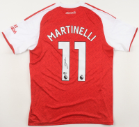 Gabriel Martinelli Signed Arsenal Adidas Authentic Jersey (Beckett) at PristineAuction.com