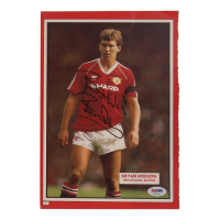 Bryan Robson Signed Manchester United 8x10 Photo (PSA) at PristineAuction.com