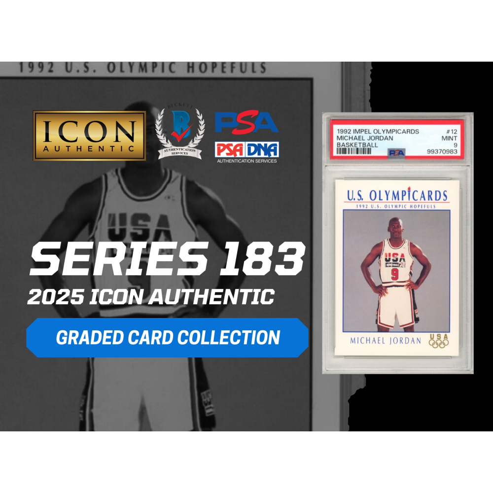 2025 Icon Authentic Graded Card Collection Mystery Box Series 183 at PristineAuction.com