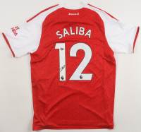 William Saliba Signed Arsenal Adidas Authentic Jersey (Beckett) at PristineAuction.com