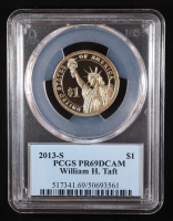 2013-S U.S. Presidential Proof $1 Coin - William H. Taft 27th President (PCGS PR69DCAM) at PristineAuction.com