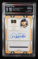 Derek Jeter 2024 Topps Definitive Collection Definitive Autograph Relics Orange #DARCDJ #06/15 (Arena 9 | Auto 10) at PristineAuction.com