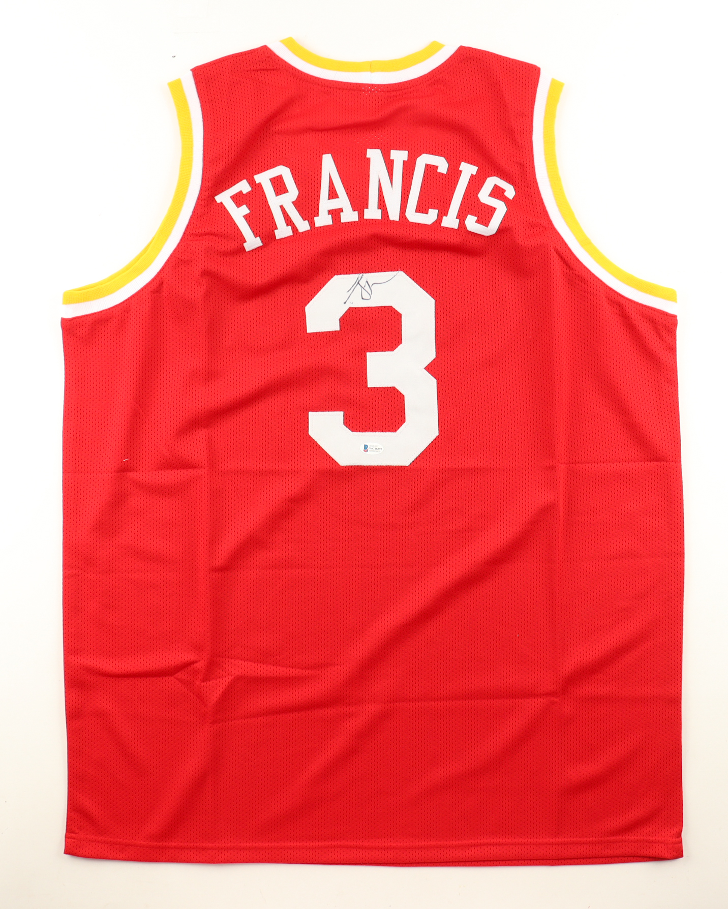 Steve Francis Signed Jersey (Beckett) at PristineAuction.com Steve Francis Signed Jersey (Beckett) at PristineAuction.com