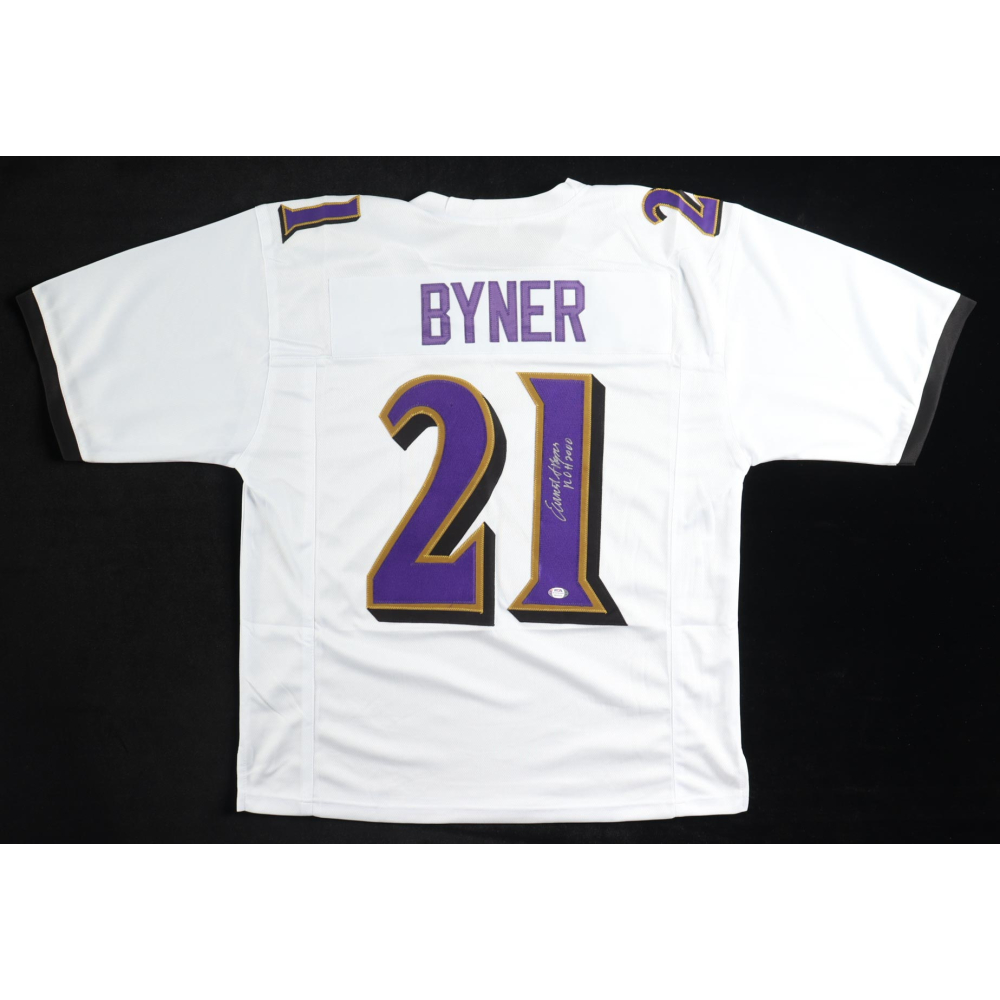 Earnest Byner Signed Jersey Inscribed "ROH 2000" (PSA) at PristineAuction.com