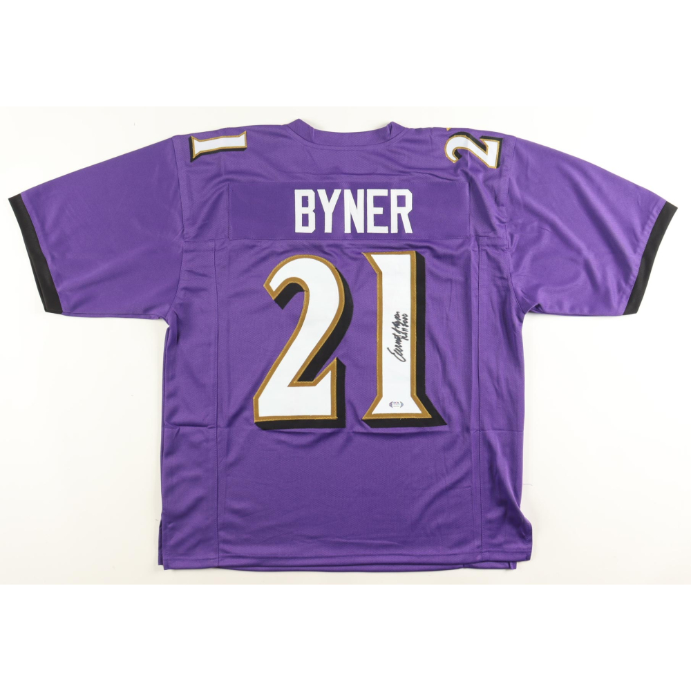 Earnest Byner Signed Jersey Inscribed "ROH 2000" (PSA) at PristineAuction.com