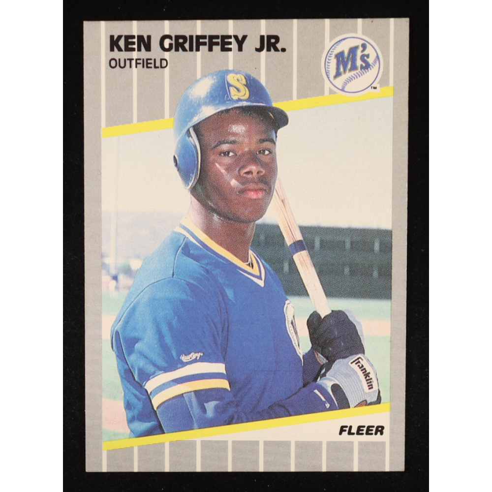 Ken Griffey Jr. 1989 Fleer #548 RC at PristineAuction.com
