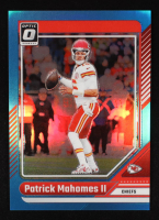 Patrick Mahomes II 2024 Donruss Optic Aqua #94 #236/299 at PristineAuction.com