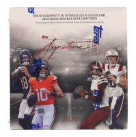 2024 Topps Signature Class Football Mega Box with (10) Packs at PristineAuction.com