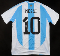 Lionel Messi Signed Argentina Adidas Authentic Jersey Inscribed "Leo" (Beckett) at PristineAuction.com