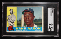 Hank Aaron 1960 Topps #300 (SGC 2.5) at PristineAuction.com