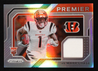 Ja'Marr Chase 2021 Panini Prizm Premier Jerseys #7 RC at PristineAuction.com