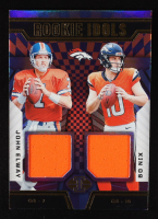 Bo Nix RC / John Elway 2024 Panini Illusions Rookie Idols Dual Memorabilia #5 at PristineAuction.com