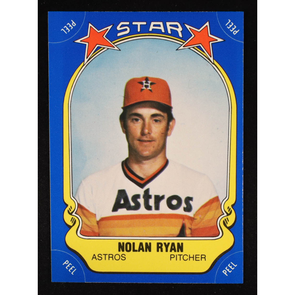 Nolan Ryan 1981 Fleer Star Stickers #108 at PristineAuction.com