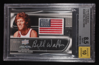 Bill Walton 2008-09 UD Black Flag Autographs #USBW #34/50 (BGS 8.5 | Auto 10) at PristineAuction.com
