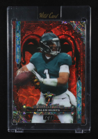 Jalen Hurts 2024 Wild Card 7 Card Studs Joker Red Scope #7JWJH #1/1 at PristineAuction.com