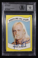 Hulk Hogan Signed Reprint Card (BGS | Auto 10) at PristineAuction.com
