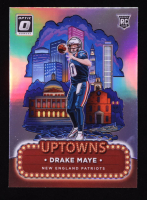 Drake Maye 2024 Donruss Optic Uptowns #4 RC at PristineAuction.com