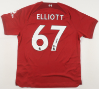 Harvey Elliott Signed Liverpool Nike Authentic Jersey (Beckett) at PristineAuction.com