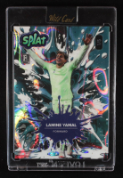 Lamine Yamal 2024 Wild Card Splat Teal Lava #LY5 RC #1/5 at PristineAuction.com