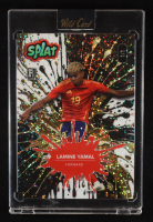 Lamine Yamal 2024 Wild Card Splat Black Gold Sparkle #LY3 RC #1/1 at PristineAuction.com