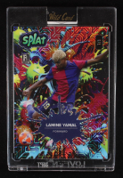Lamine Yamal 2024 Wild Card Splat Pink Mojo #LY2 RC #1/1 at PristineAuction.com