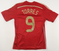 Fernando Torres Signed Spain Adidas Authentic Jersey (Beckett) at PristineAuction.com