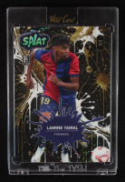 Lamine Yamal 2024 Wild Card Splat Black Crystals #LY3 RC #1/1 at PristineAuction.com