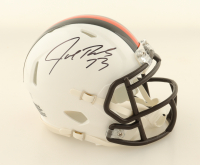 Joe Thomas Signed Browns Alternate Speed Mini Helmet (Schwartz) at PristineAuction.com