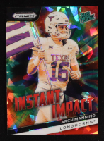 Arch Manning 2024 Panini Prizm Draft Picks Instant Impact Red Ice #23 RC at PristineAuction.com