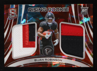 Bijan Robinson 2023 Panini Spectra Rising Rookie Materials Astral #6 #30/40 RC at PristineAuction.com