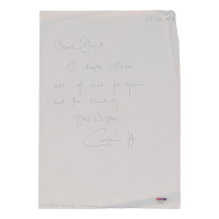 Ciaran Hinds Signed 2013 Letter (PSA) at PristineAuction.com