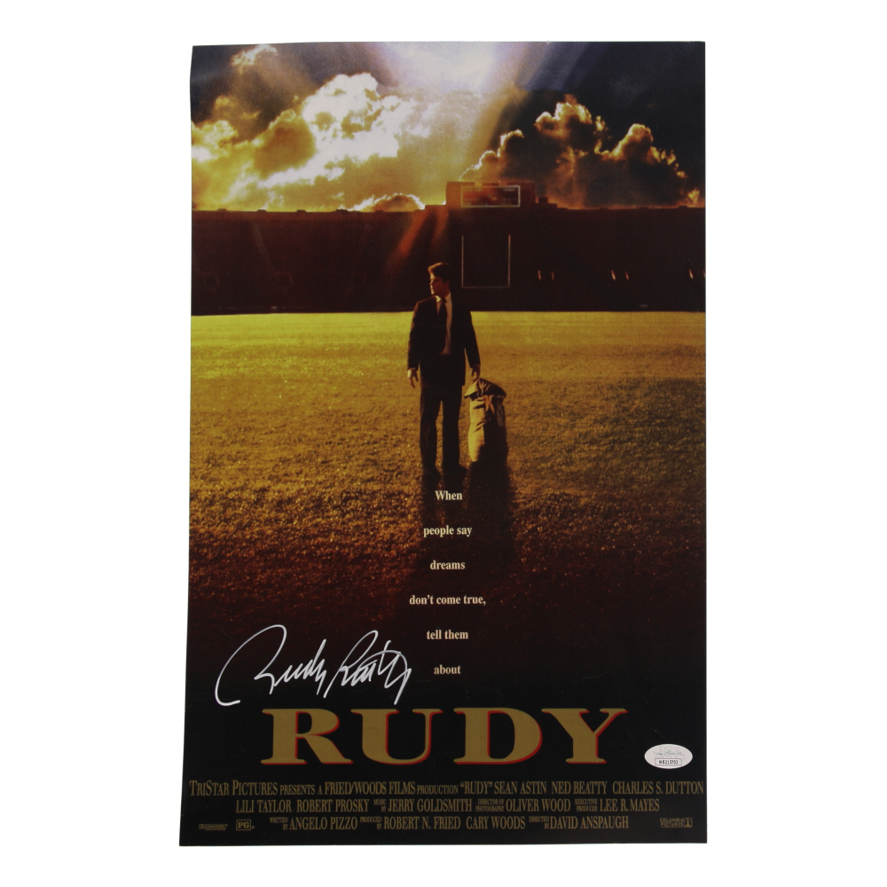 Rudy Ruettiger Signed "Rudy" 11x17 Photo (JSA) at PristineAuction.com