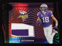 Justin Jefferson 2023 Panini Illusions Highlight Swatches Black #8 #35/50 at PristineAuction.com