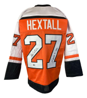 Ron Hextall Signed Jersey Inscribed "1st Goalie to Score" (Beckett) at PristineAuction.com