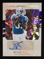 Reggie Wayne 2022 Donruss Gridiron Greats Autographs #98 at PristineAuction.com