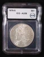 1878-S Morgan Silver Dollar (ICG AU58) at PristineAuction.com