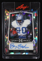 Barry Sanders 2025 Leaf Metal Sports Heroes Autographs Crystal #BABS1 #4/35 at PristineAuction.com