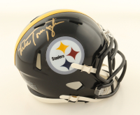 Mike Tomczak Signed Steelers Speed Mini Helmet (Schwartz) at PristineAuction.com