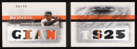 Barry Bonds 2007 Topps Sterling Stardom Relics Eight #SS3 #06/10 at PristineAuction.com