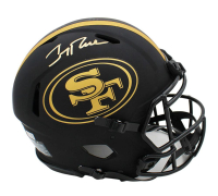Jerry Rice Signed 49ers Full-Size Authentic On-Field Eclipse Alternate Speed Helmet (Fanatics) at PristineAuction.com