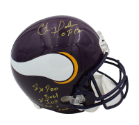 Chris Doleman Signed Vikings Full-Size Throwback Alternate Helmet with (3) Career Inscriptions (Radtke) at PristineAuction.com