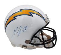 Melvin Gordon Signed Chargers Full-Size Authentic On-Field Helmet (Radtke) at PristineAuction.com