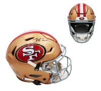 Jerry Rice Signed 49ers Full-Size Authentic On-Field Speedflex Helmet (Fanatics) at PristineAuction.com