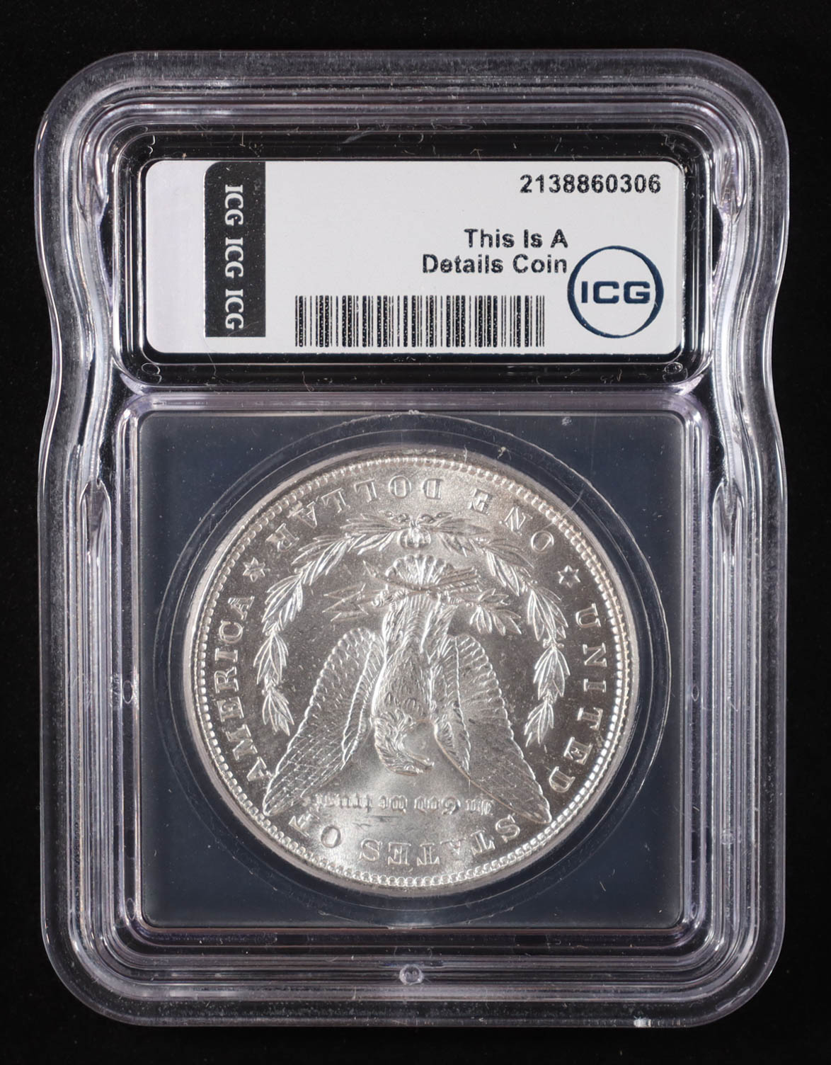1885 Morgan Silver Dollar (ICG BU Quality) at PristineAuction.com 1885 Morgan Silver Dollar (ICG BU Quality) at PristineAuction.com