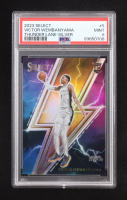 Victor Wembanyama 2023-24 Select Thunder Lane Silver Prizms #5 RC (PSA 9) at PristineAuction.com