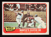 Mickey Mantle 1965 Topps #134 World Series Game 3 at PristineAuction.com