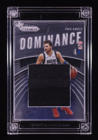 Luka Doncic 2022 Jersey Fusion Game Used Jumbo Swatch #LD222 #3/10 at PristineAuction.com