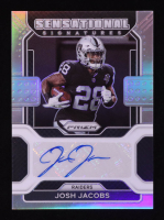 Josh Jacobs 2021 Panini Prizm Sensational Signatures #28 #017/149 at PristineAuction.com